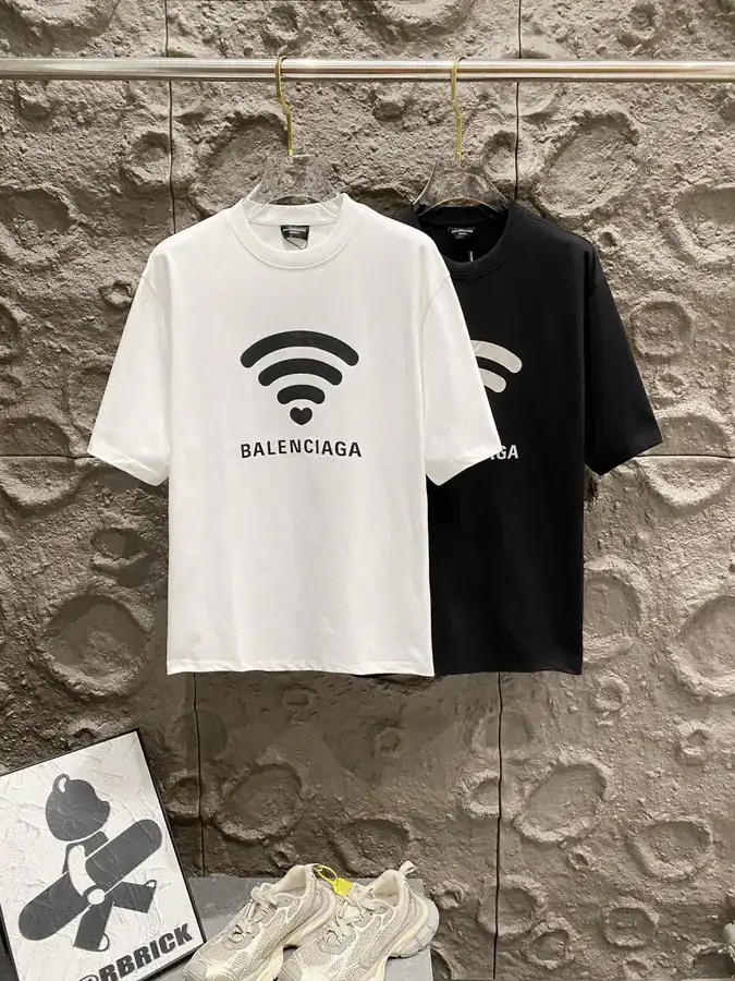 BALENCIAGA Paris 2024 Limited Edition Oversized Loose Fit Short Sleeve T Shirt