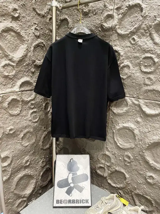 BALENCIAGA Paris 2025 New Loop Sports Letter Logo T Shirt