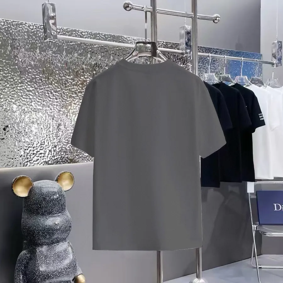 CHANEL Prada Print Round Neck Short Sleeve T Shirt