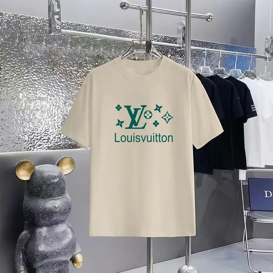LOUIS VUITTON Letter Logo Print T Shirt