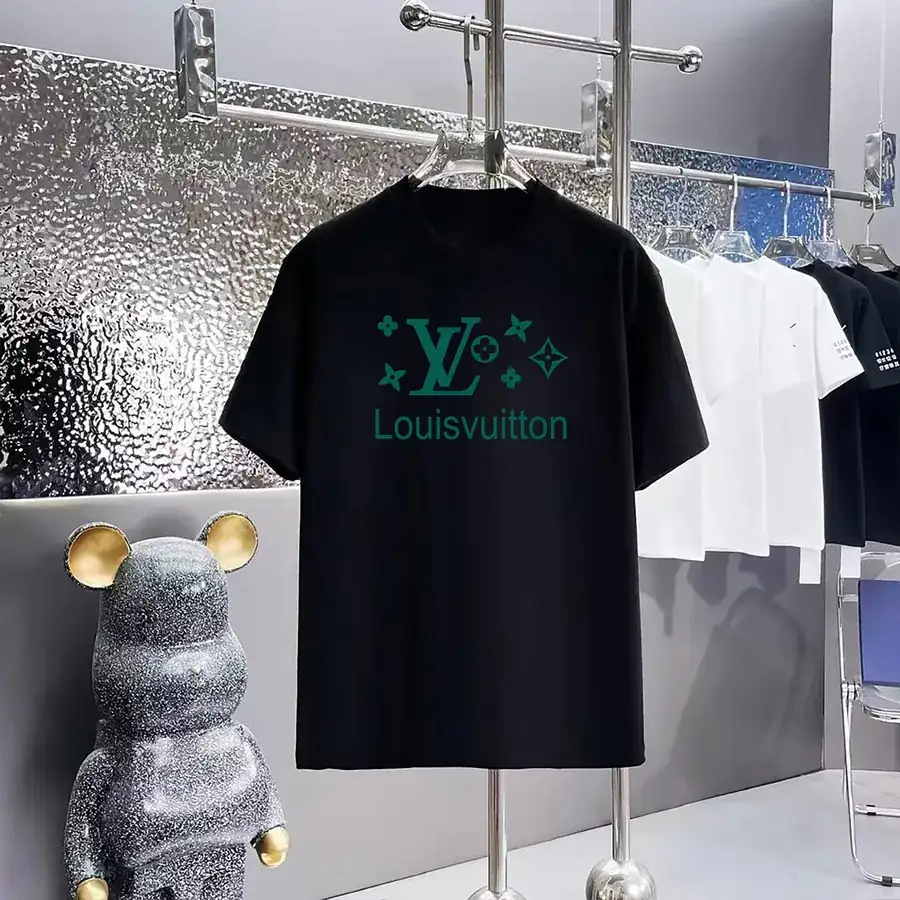 LOUIS VUITTON Letter Logo Print T Shirt