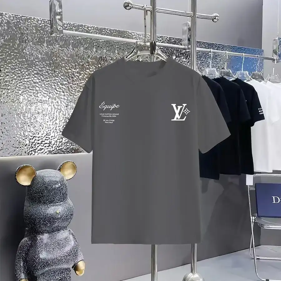 LOUIS VUITTON Letter Logo Print T Shirt 160 Version