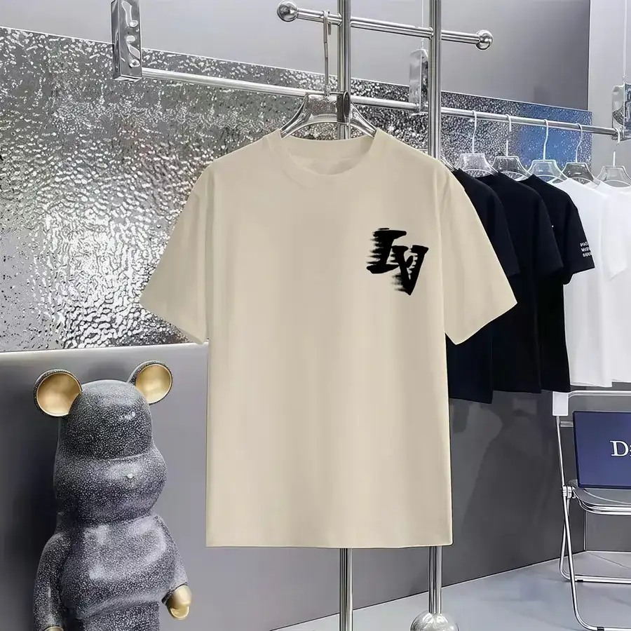 LOUIS VUITTON Letter Logo Print T Shirt 160 Version