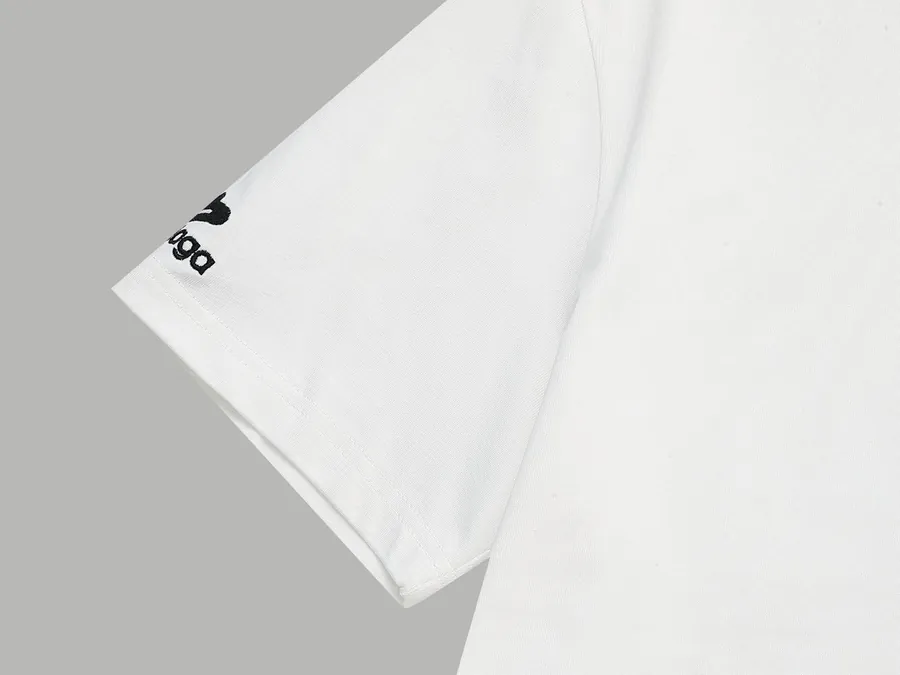 Balenciaga Reversible Embroidered T Shirt