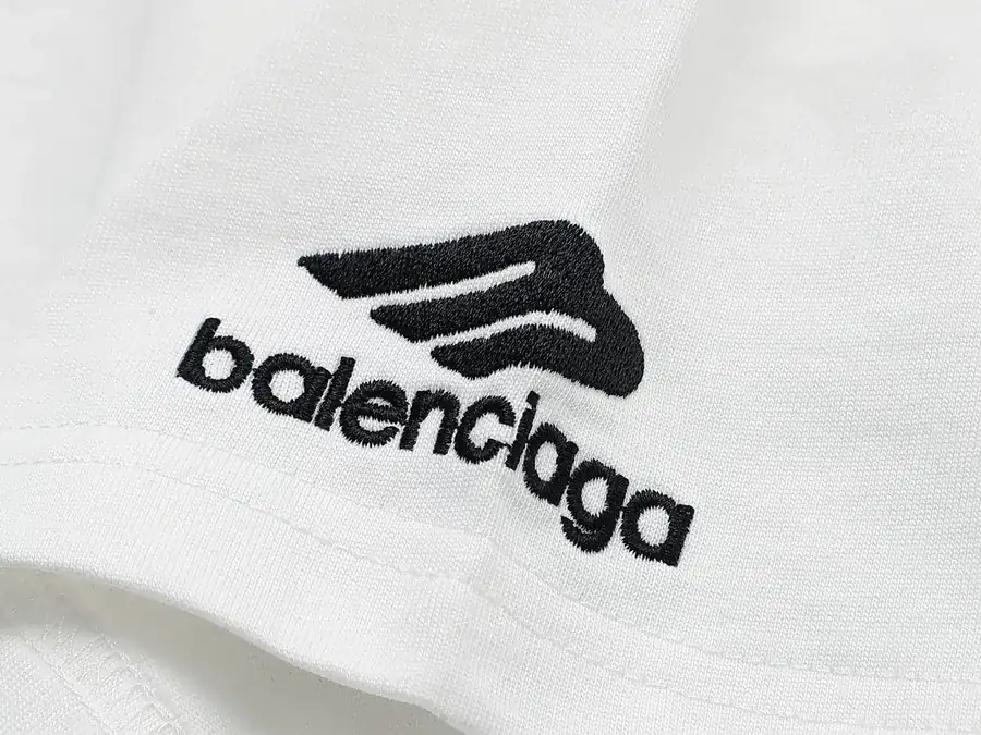 Balenciaga Reversible Embroidered T Shirt