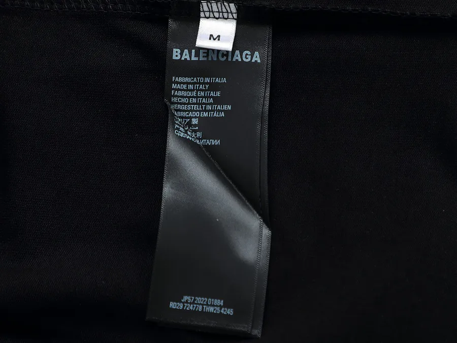 Balenciaga Parisian Scarf Style Short Sleeve