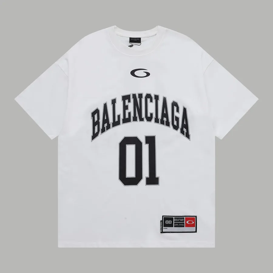 Balenciaga Basketball Print T Shirt