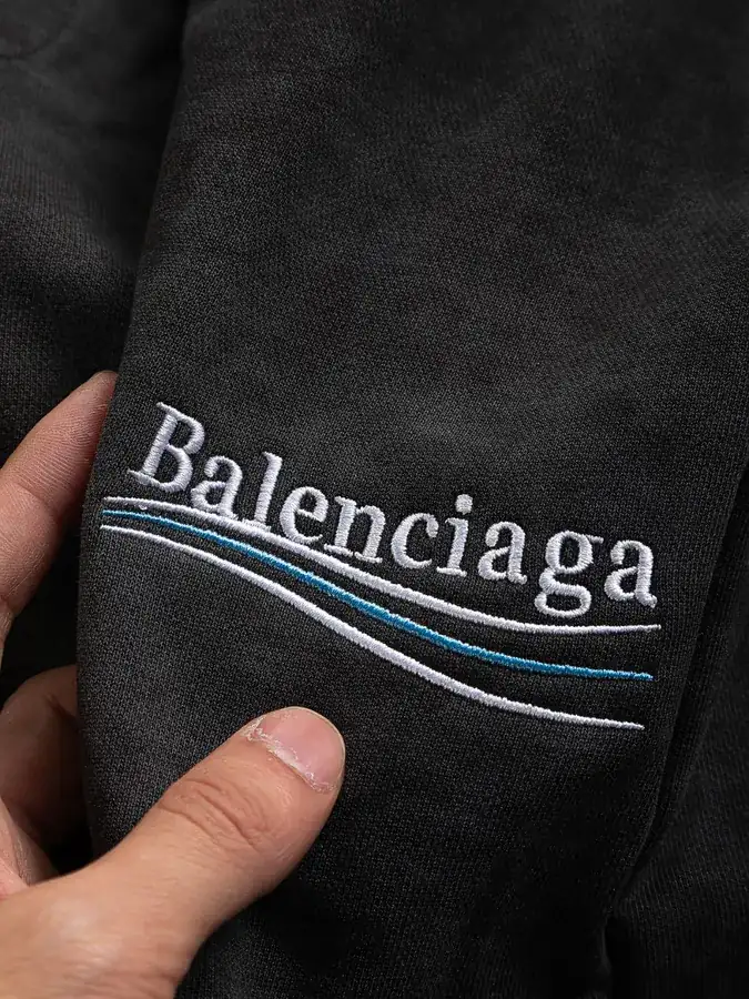 Balenciaga Parisian Style Oversized Short Sleeve Shorts