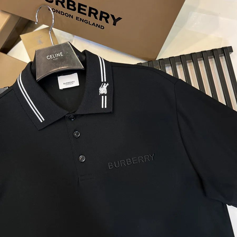 Burberry BBR Micro Stripe Polo Premium Quality