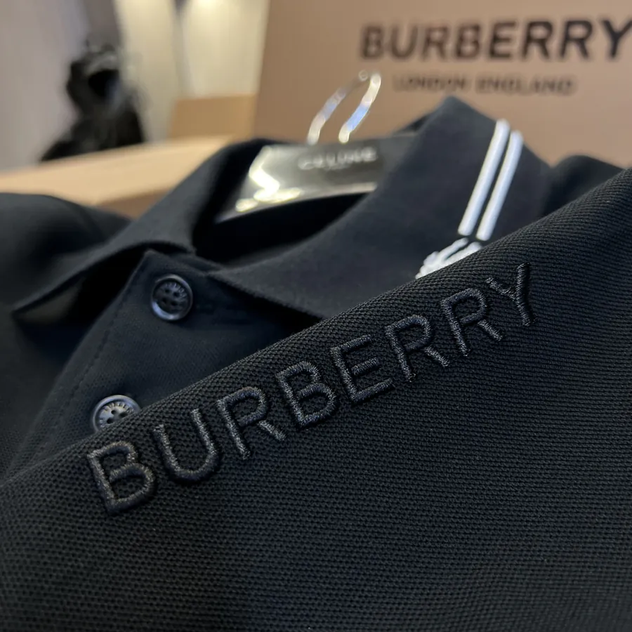 Burberry BBR Micro Stripe Polo Premium Quality