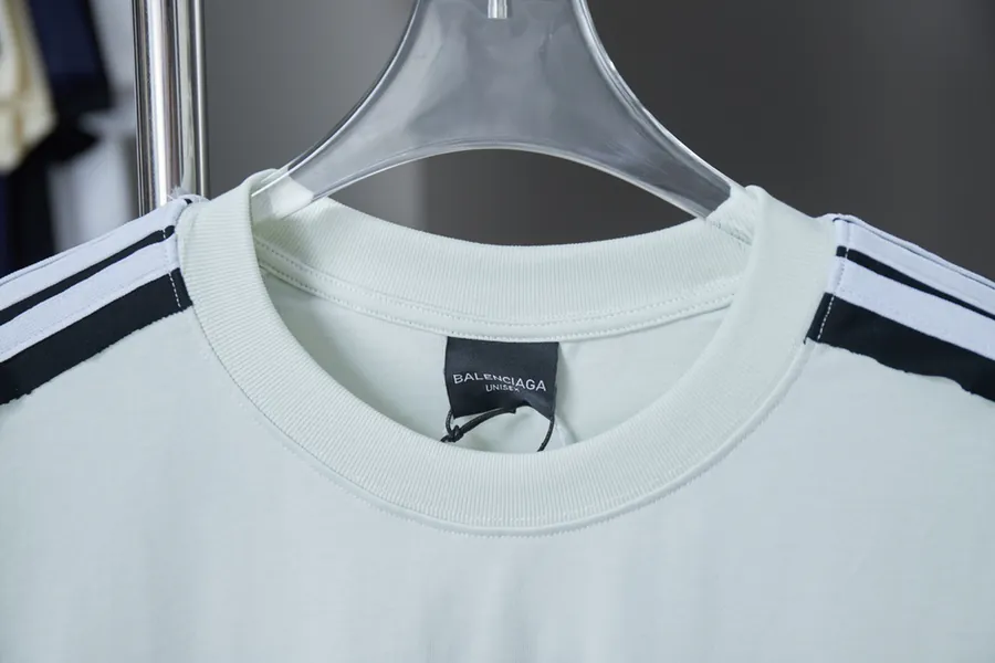 BALELE Parisian 25SS Early Spring New Collection Letter Logo Embroidered Webbing Detail Short Sleeve