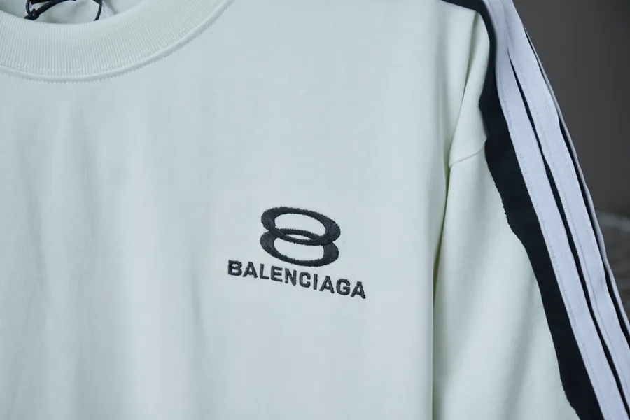 BALELE Parisian 25SS Early Spring New Collection Letter Logo Embroidered Webbing Detail Short Sleeve