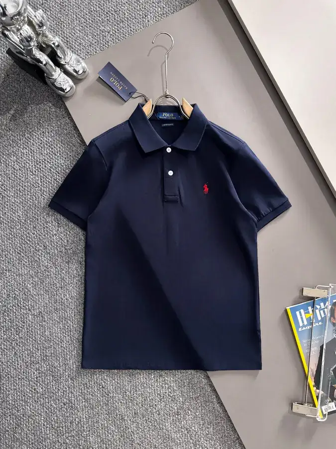 Rah Lauren Men's Pure Cotton Short Sleeve Dress Shirt Classic Business Casual
