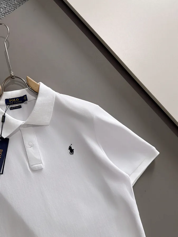 Rah Lauren Men's Pure Cotton Short Sleeve Dress Shirt Classic Business Casual