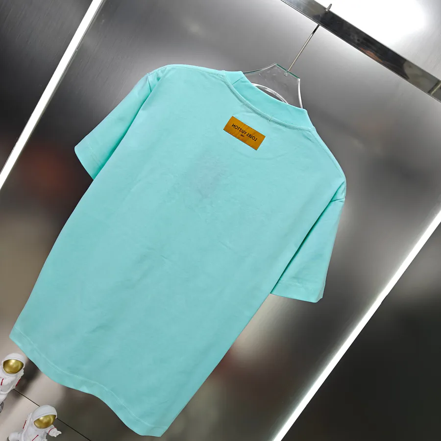 LV 2025 Spring Summer New Collection Men's and Women's Short Sleeve T Shirt