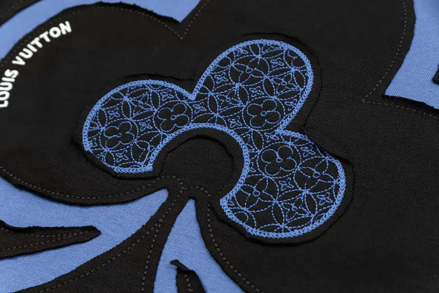 LV Logo Letter Short Sleeve Premium Edition