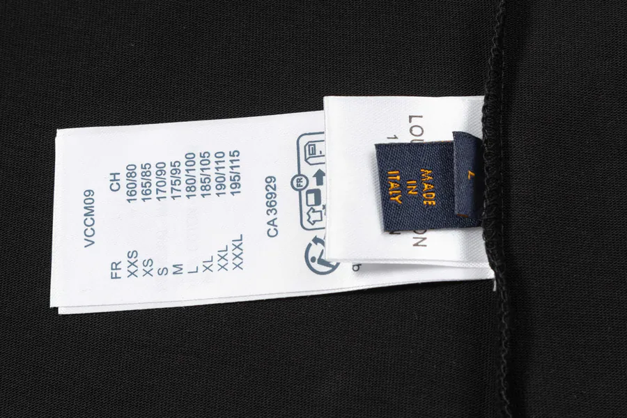 LV Logo Letter Short Sleeve Premium Edition