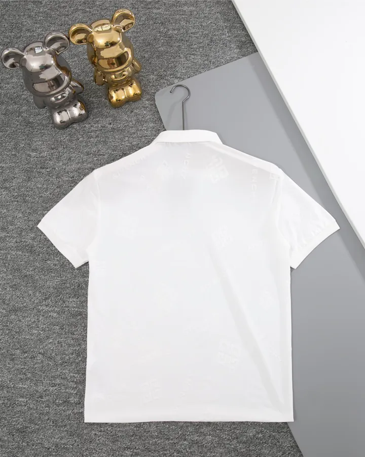 GENCHY Fabric Print Short Sleeve Premium Quality