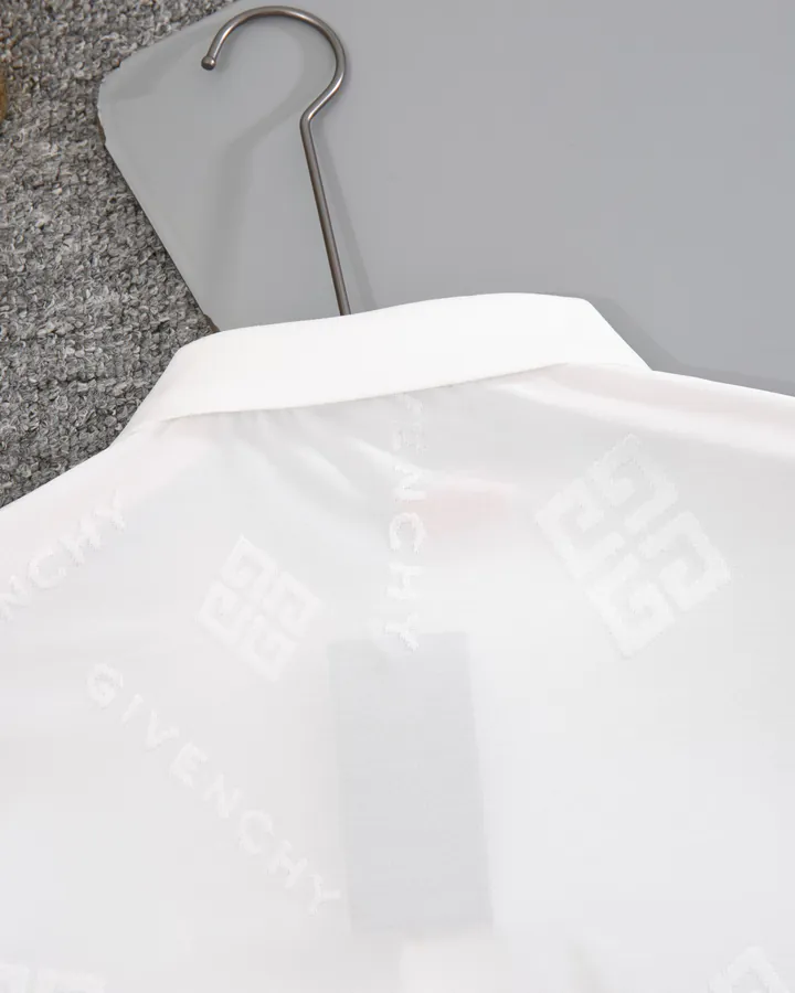 GENCHY Fabric Print Short Sleeve Premium Quality