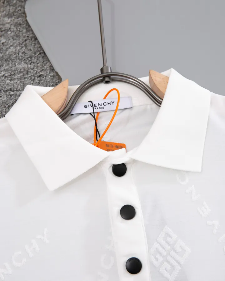 GENCHY Fabric Print Short Sleeve Premium Quality