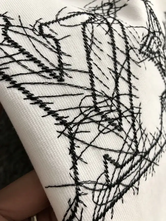 LV 25 Early Spring New Collection Exclusive Star Supply Oversized T Shirt with Embroidery