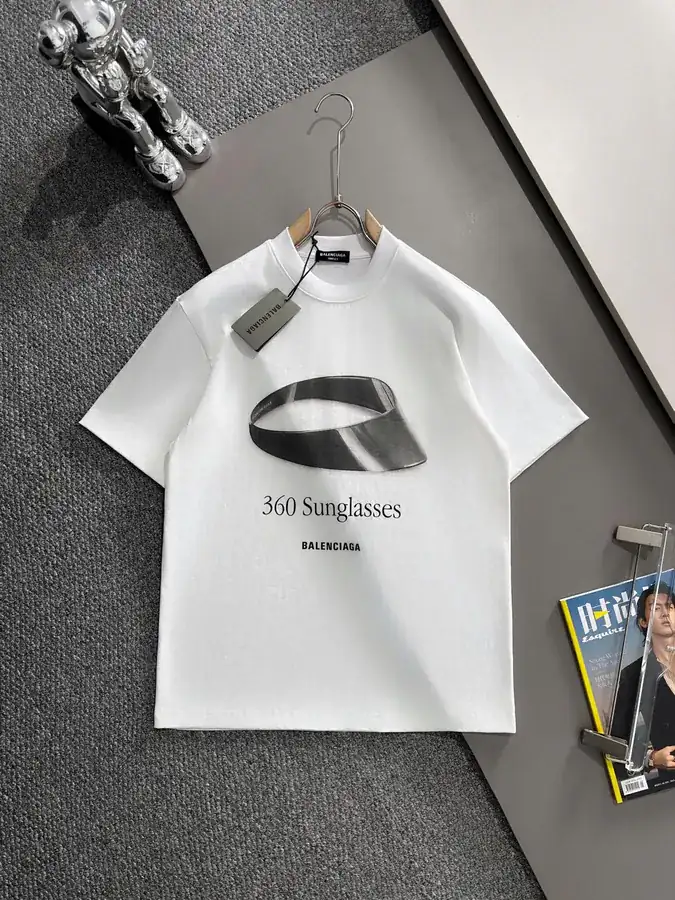 Balenciaga 2025 New Design T Shirt Unisex, Short Sleeve