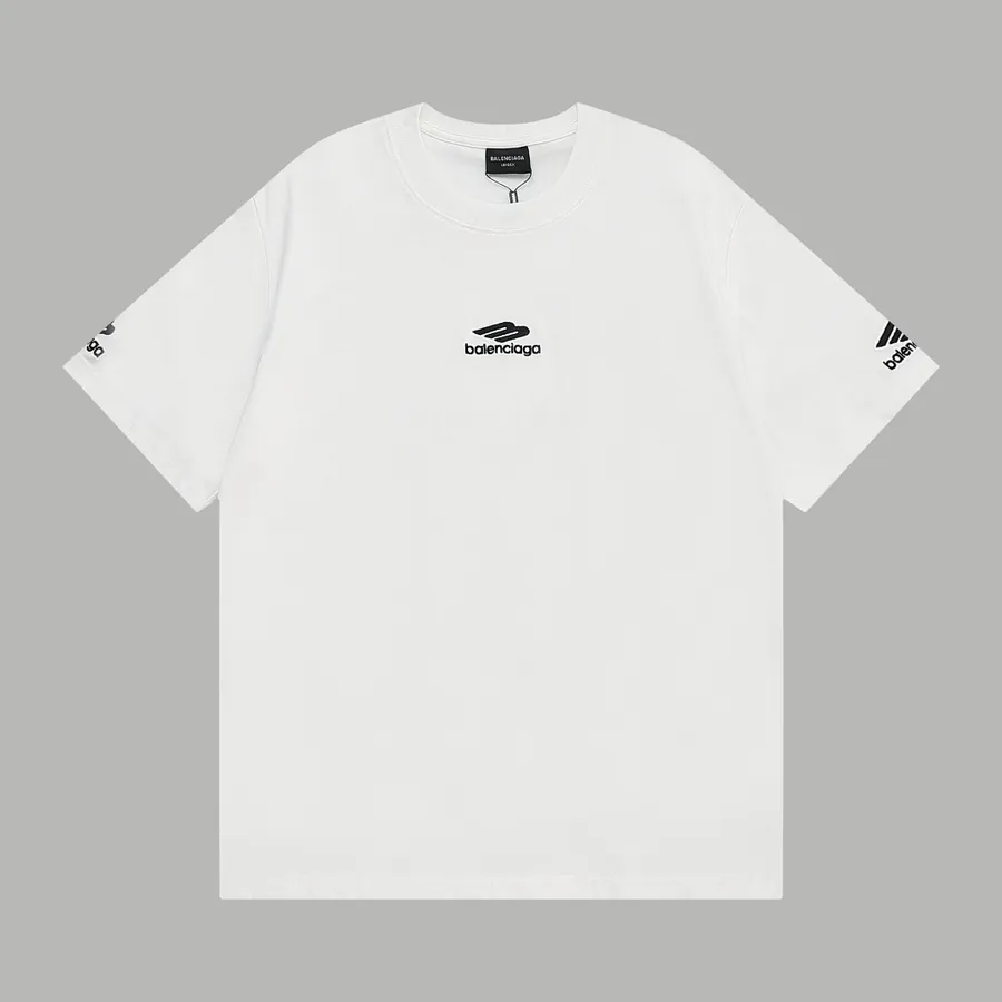 Balenciaga Reversible Embroidered Short Sleeve