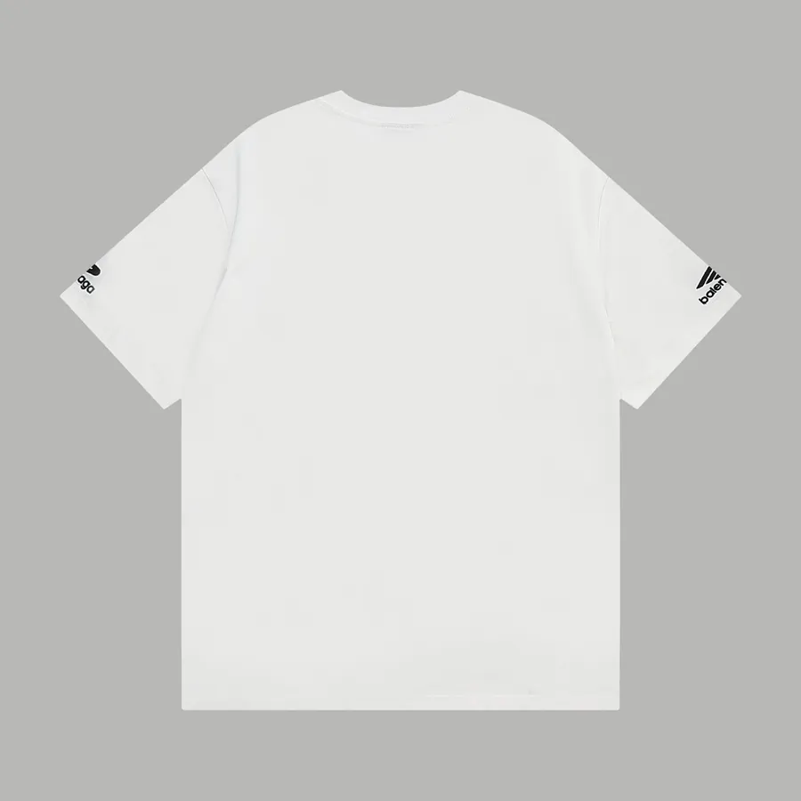 Balenciaga Reversible Embroidered Short Sleeve