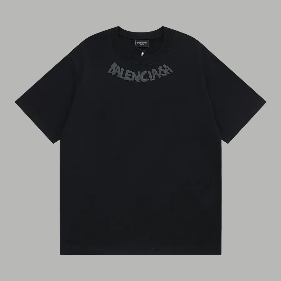 Balenciaga Paris Scarf Foamed Short Sleeve