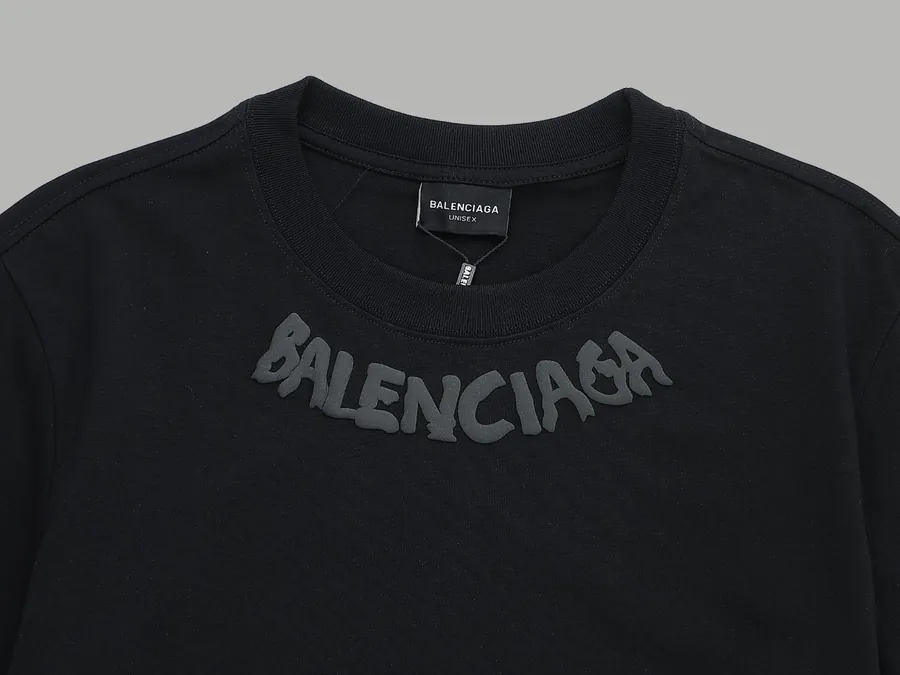 Balenciaga Paris Scarf Foamed Short Sleeve