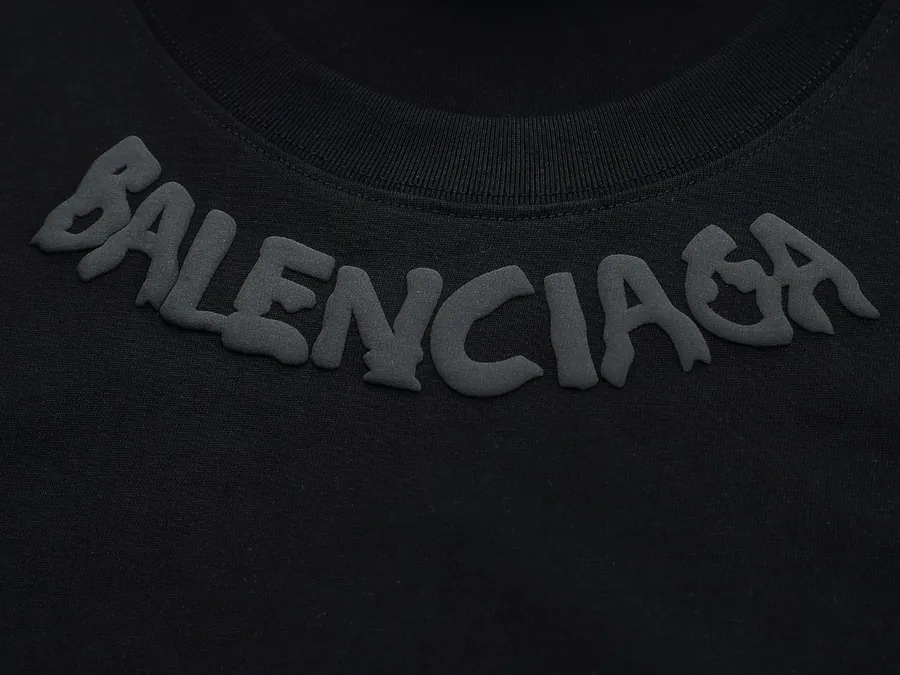 Balenciaga Paris Scarf Foamed Short Sleeve