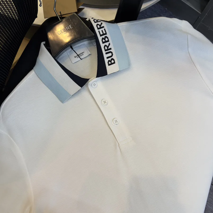 Barrie 2023ss Men's Short Sleeve Polo Shirt