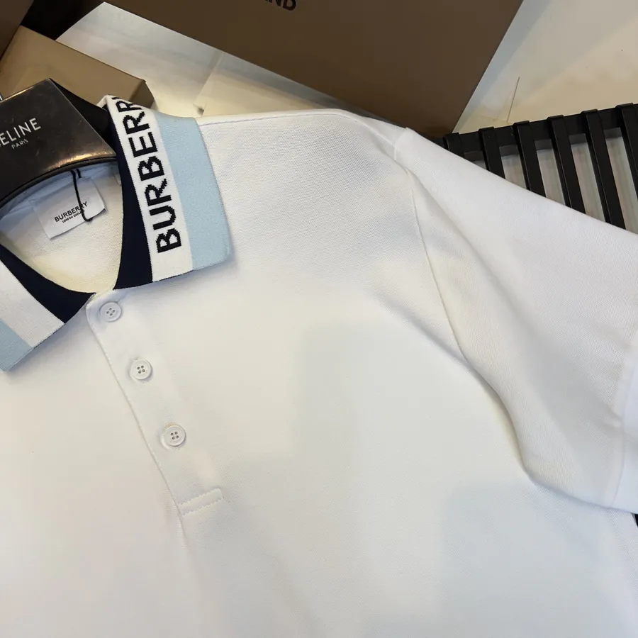 Barrie 2023ss Men's Short Sleeve Polo Shirt
