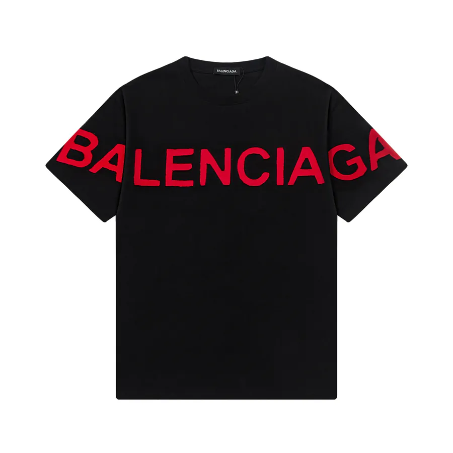 BALENCIAGA Paris 25ss Logo Letter Short Sleeve
