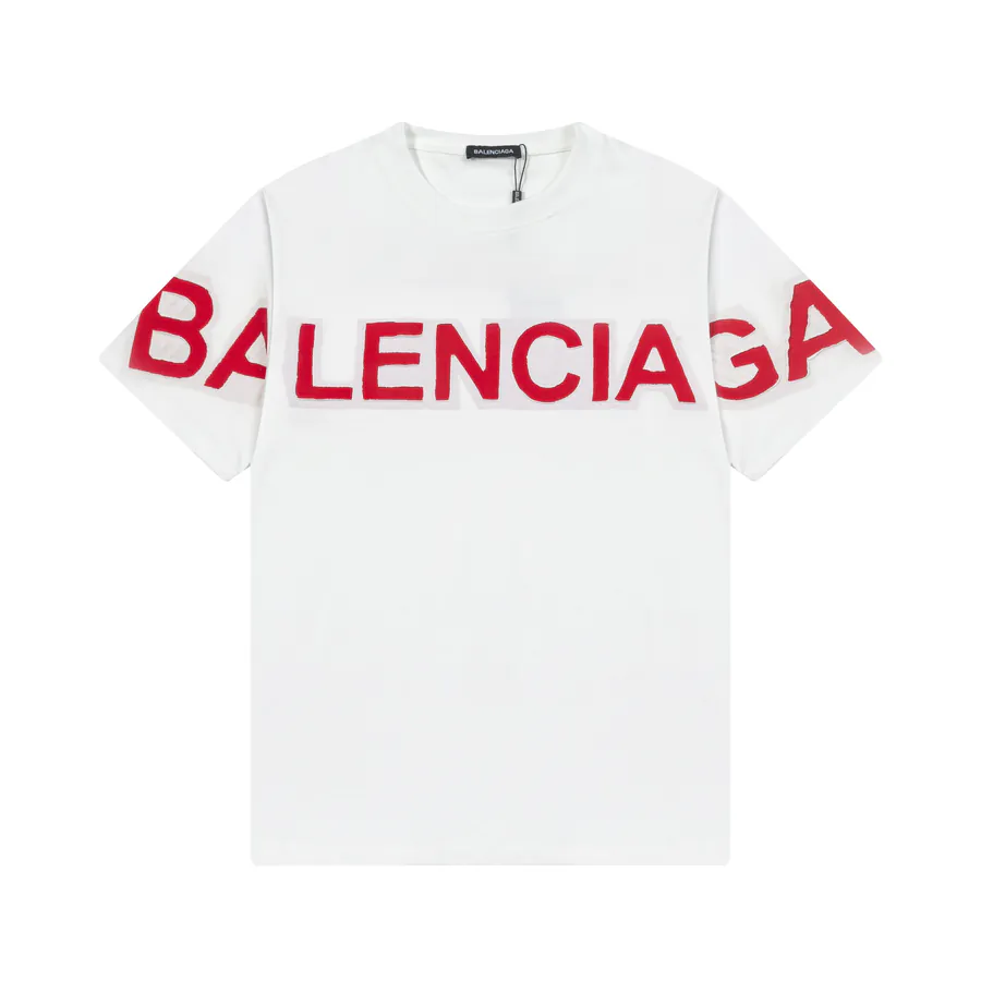 BALENCIAGA Paris 25ss Logo Letter Short Sleeve