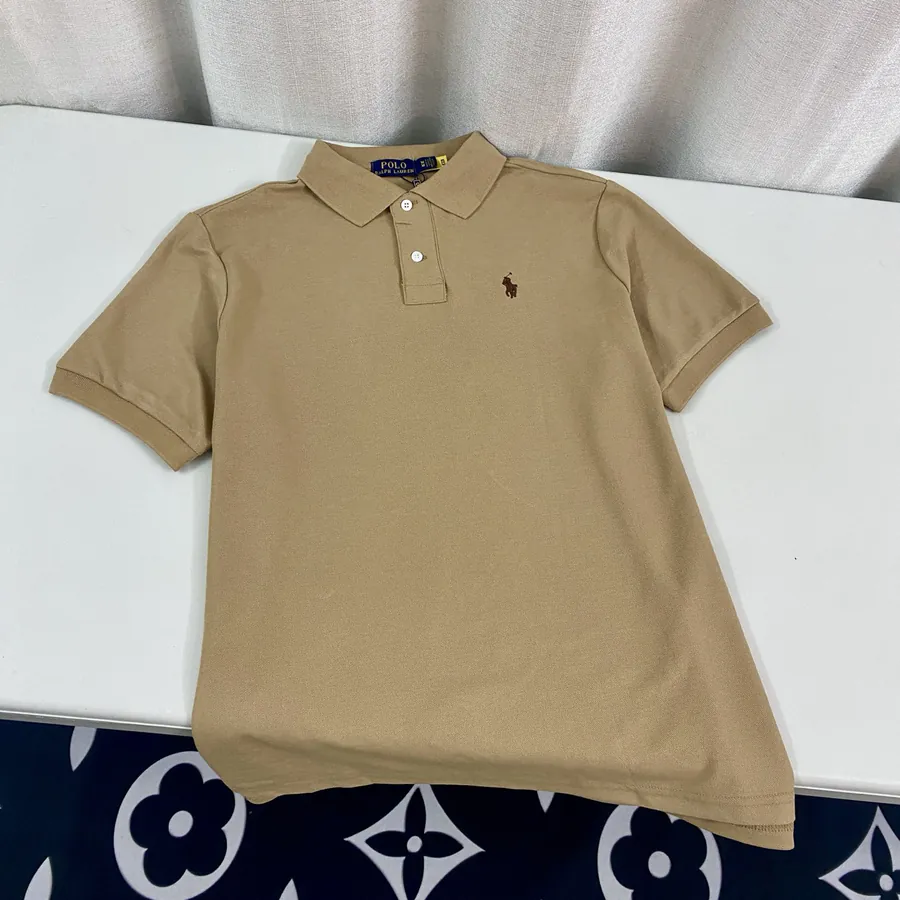 Rah Lauren Embroidered Patch Flared Short Sleeve