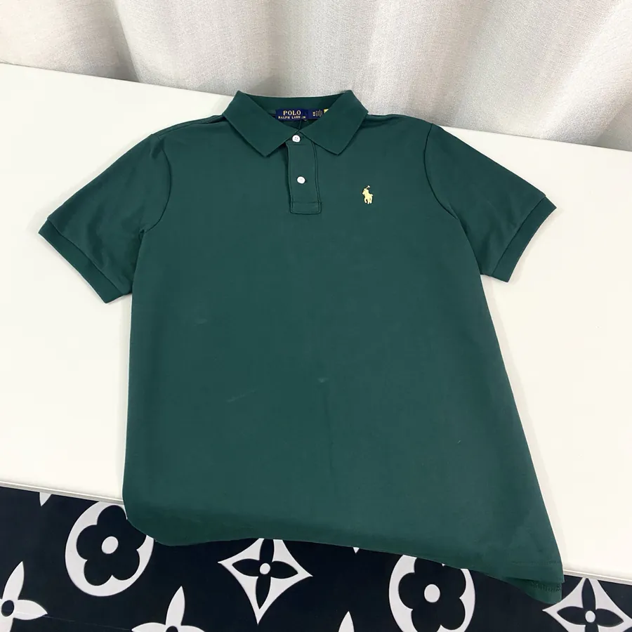Rah Lauren Embroidered Patchwork Flannel Short Sleeve