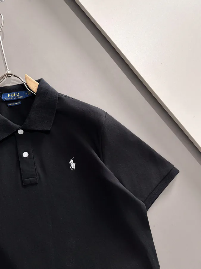 Rah Lauren Men's Classic Pure Cotton Short Sleeve Shirt Business Casual
