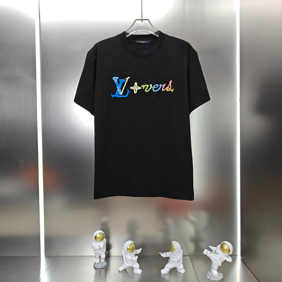 LV 2025 Spring Summer New Collection Men's and Women's Short Sleeve T Shirt