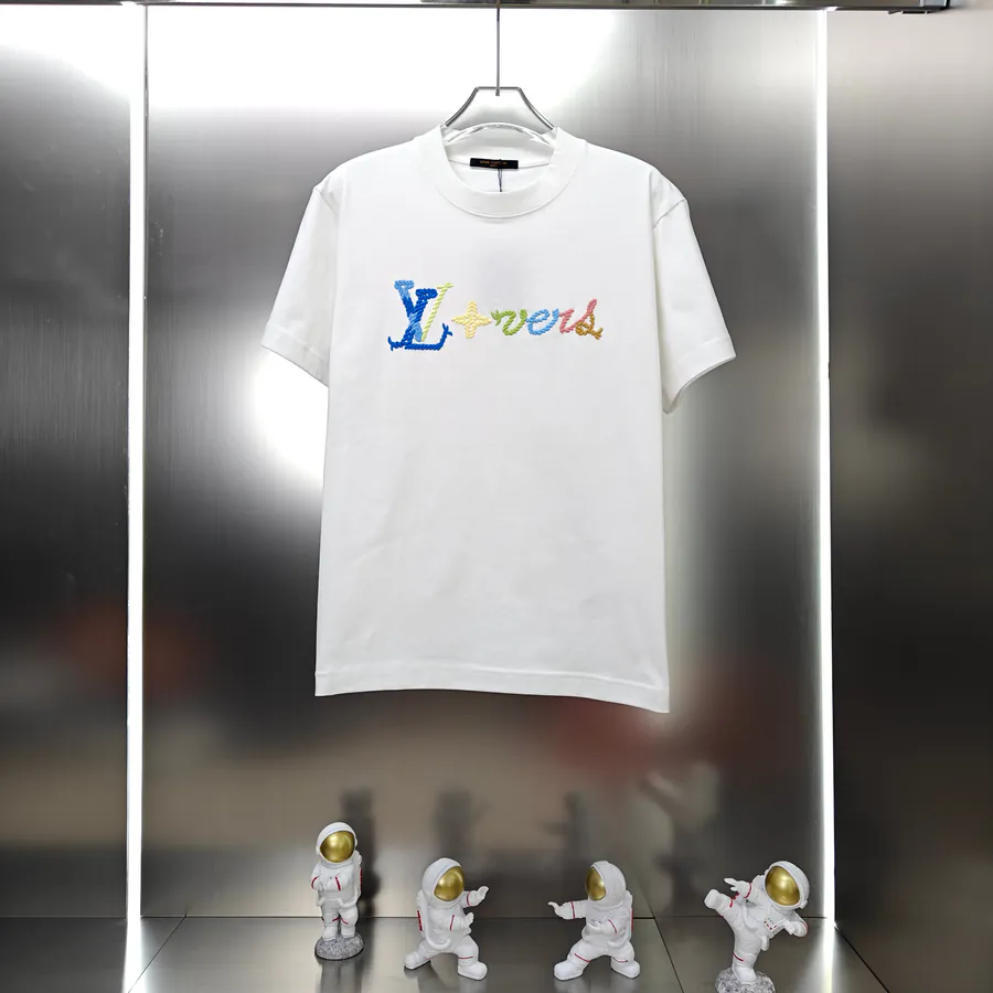 LV 2025 Spring Summer New Collection Men's and Women's Short Sleeve T Shirt