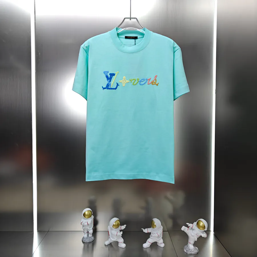 LV 2025 Spring Summer New Collection Men's and Women's Short Sleeve T Shirt