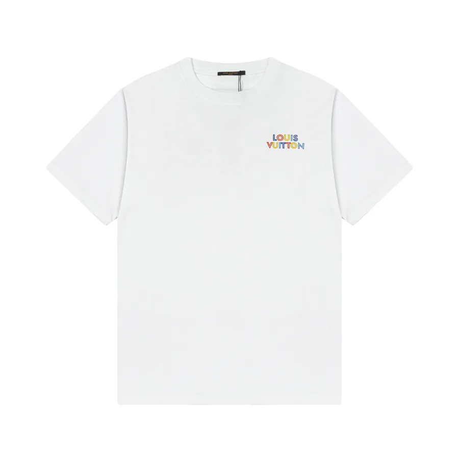 LV 25ss New Logo Letter Short Sleeve