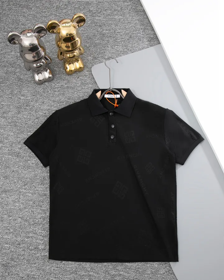 GENCHY Fabric Pattern Short Sleeve Premium Quality