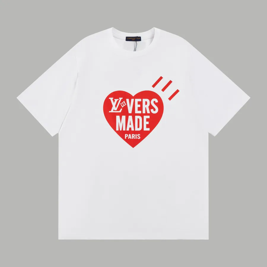 LV Human Head Logo T Shirt