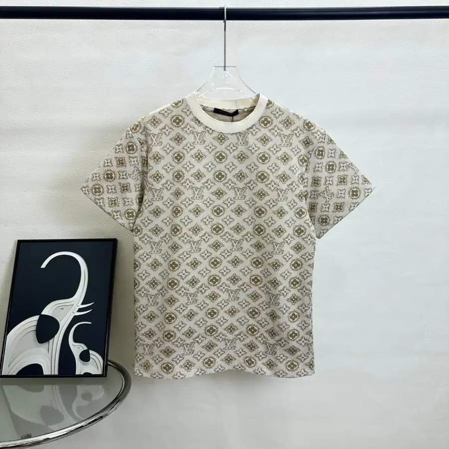 LVV Starlight Exclusive Classic Monogram Full Print Set Short Sleeve