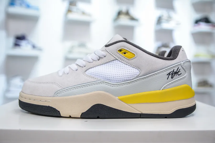 Air Flight Court Low Top Retro Basketball Shoes