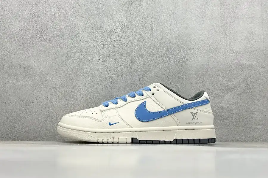 Nike Air Dunk LOW 1 LV Collaboration Gulf Blue Double Tone