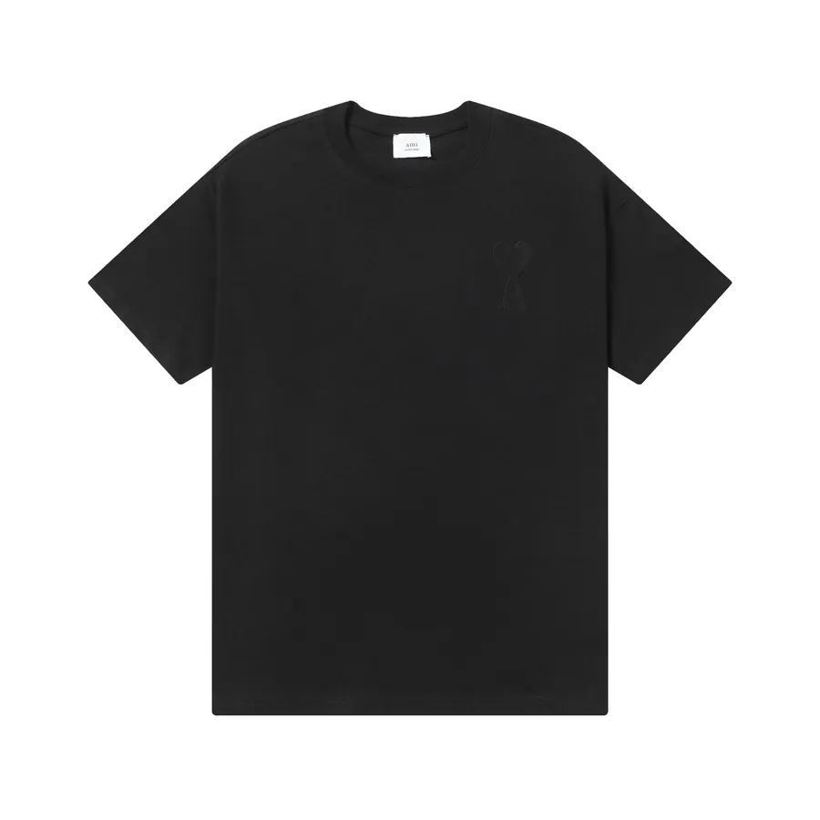 AMI 601 Summer Short Sleeve Collection Black