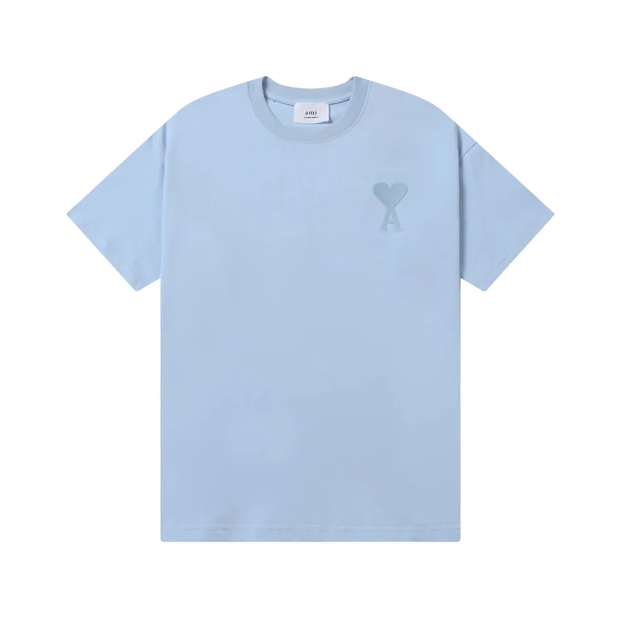 AMI 601 Summer Short Sleeve Sky Blue