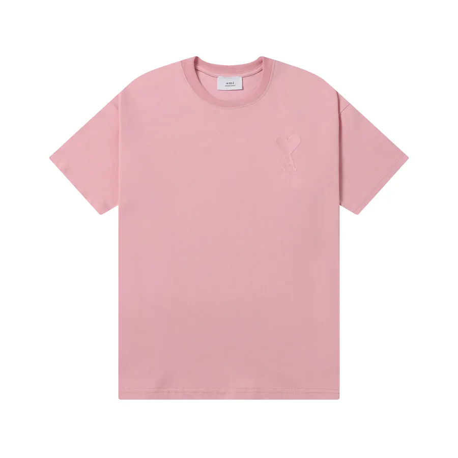 AMI 601 Summer Short Sleeve Pink